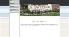 Desktop Screenshot of middlebrooksubdivision.com