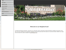 Tablet Screenshot of middlebrooksubdivision.com